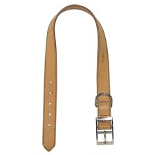 COLLIER CUIR NATUREL CHIEN SOLOGNAC