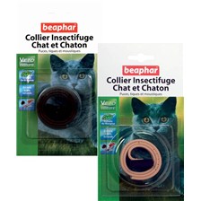 COLLIER INSECTIFUGE CHAT & CHATON BEAPHAR VETONATURE ANTI-ETRANGLEMENT