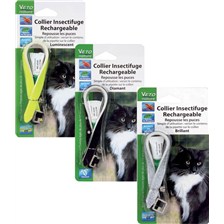 COLLIER INSECTIFUGE RECHARGEABLE CHAT BEAPHAR VETONATURE