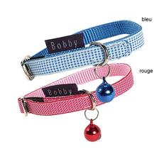COLLIER POUR CHAT BOBBY VICHY