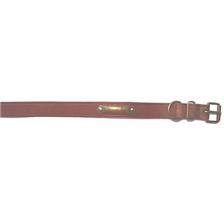 COLLIER POUR CHIEN CUIR GRAS MONTAGE PIQUE