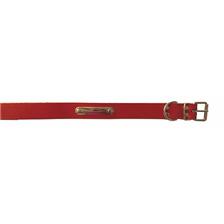 COLLIER POUR CHIEN CUIR VEGETAL COULEURS