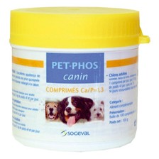 COMPLEMENT NUTRITIONNEL CHIEN SOGEVAL PET-PHOS  CA/P 1.3