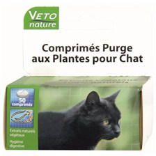 COMPRIMES PURGE AUX PLANTES CHAT BEAPHAR VETONATURE