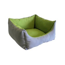 CORBEILLE CHAT CARREE TISSU MARTIN SELLIER