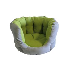 CORBEILLE CHAT RONDE HAUTE TISSU MARTIN SELLIER