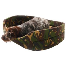 CORBEILLE CHIEN COLLECTION CAMOUFLAGE