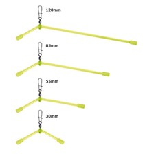 COULISSEAU TUBE SERT X-TREND AGRAFE AMERICAINE DOUBLE NOIRE - PACK DE 2
