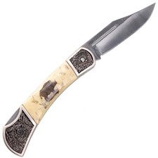 COUTEAU DECORE SANGLIER OU CERF