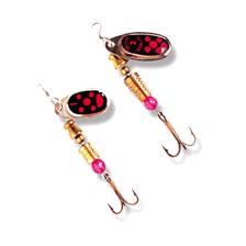 CUILLER ZEBCO BLACK KILLER - LOT DE 10