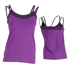 DEBARDEUR QUECHUA TOP FORCLAZ 100 L FEMME VIOLET