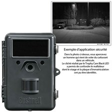 DETECTEUR DE PRESENCE BUSHNELL TROPHY CAM BLACK LED XLT