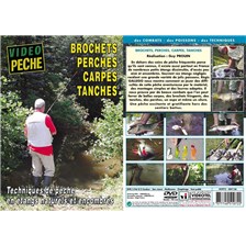 DVD BROCHETS PERCHES CARPES TANCHES