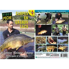 DVD CARPES EN GRANDS LACS - LOT DE 2