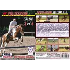 DVD EQUITATION GALOP 3 & 4 : UNE EQUITATION POUR TOUS