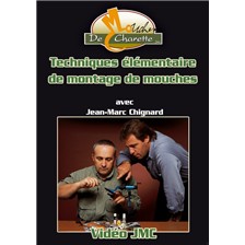DVD JMC TECHNIQUES ÉLÉMENTAIRES DU MONTAGE DE MOUCHE