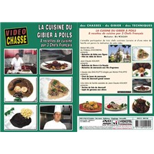 DVD LA CUISINE DU GIBIER À POILS