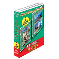 DVD MERVEILLES DE FRANCE VUES DU CIEL - LOT DE 2