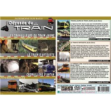 DVD ODYSSÉE DU TRAIN 2 : JAUNE  ARTOUSTE - PAYS BASQUE