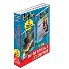 DVD PECHE DE LA CARPE - LOT DE 2