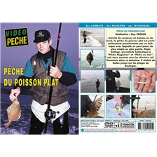 DVD - PÊCHE DU POISSON PLAT  - PÊCHE EN MER - VIDÉO PÊCHE