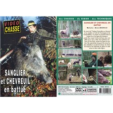 DVD SANGLIER ET CHEVREUIL EN BATTUE