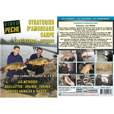 DVD STRATÉGIES AMORÇAGE CARPE - LOT DE 2