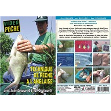 DVD TECHNIQUE DE PÊCHE A L'ANGLAISE AVEC J. DESQUE ET S. DODSWO