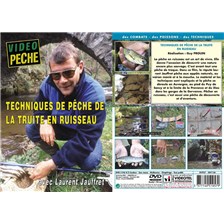 DVD TECHNIQUES DE PECHE DE LA TRUITE EN RUISSEAU