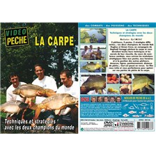 DVD TECHNIQUES ET STRATÉGIES DE LA PÊCHE DE LA CARPE