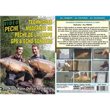 DVD TECHNIQUES MODERNES DE PECHE DE LA CARPE - GPS ET ÉCHOSONDEUR