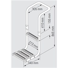 ECHELLE PLATE-FORME IMMERGEE