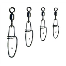 EMERILLON MER VMC CRANE SWIVEL + AGRAFE CROSSLOCK E254X INOX