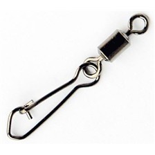 EMERILLON ROLLING MUSTAD NOIR OEILLET ET AGRAFE SNAP