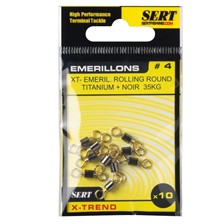 EMERILLON SERT X-TREND ROLLING ROUND TITANIUM NOIR