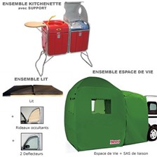 ENSEMBLE COMPLET AVEC SUPPORT YATOO POUR VEHICULE SEAT