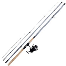 ENSEMBLE FEEDER DAIWA CANNE JUPITER + MOULINET SWEEPFIRE