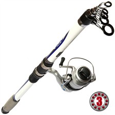 ENSEMBLE MER TELESCOPIQUE CAPERLAN SET SEA COAST S 350 TELE