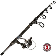 ENSEMBLE MER TELESCOPIQUE CAPERLAN SET SURF CLASSIC 390 LIGHT