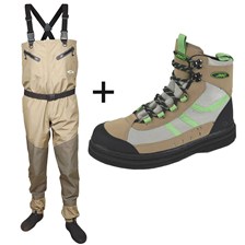 ENSEMBLE WADERS EXPERT EVO + CHAUSSURES IMPACT VIBRAM
