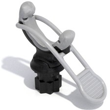FIXATIONS POUR DAME DE NAGE RAILBLAZA - PACK DE 2