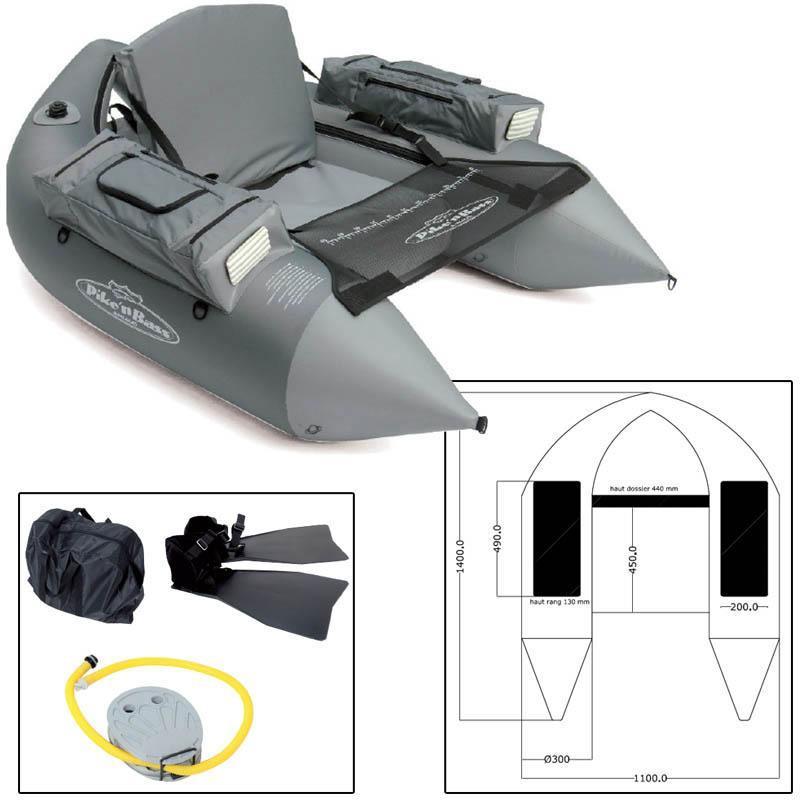FLOAT TUBE PIKE N' BASS COMPLETE