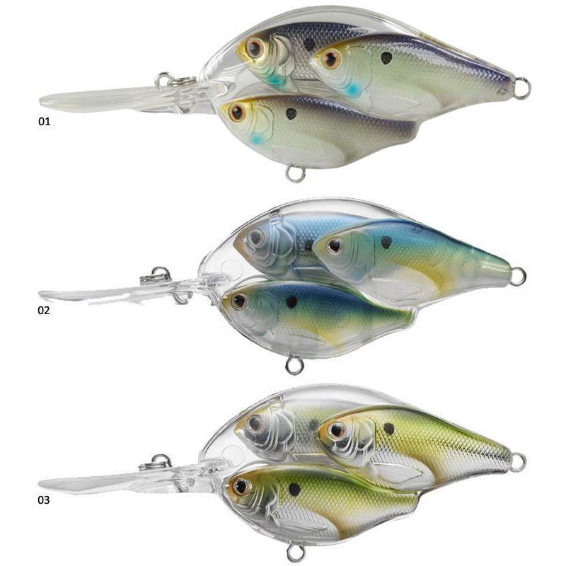 FLOATING LURE LIVE TARGET BAIT BALL THREADFIN SHAD CRANKBAIT