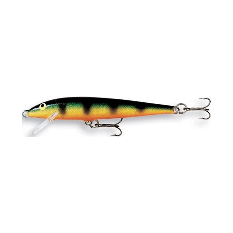 Rapala Original Floating Lure In Gold Fluorescent Red Pattern - Fishing