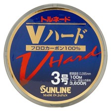 FLUOROCARBONE SUNLINE TORNADO V HARD 50M