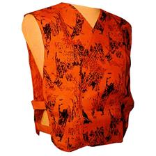 GILET CHASSE FLUO CAMO