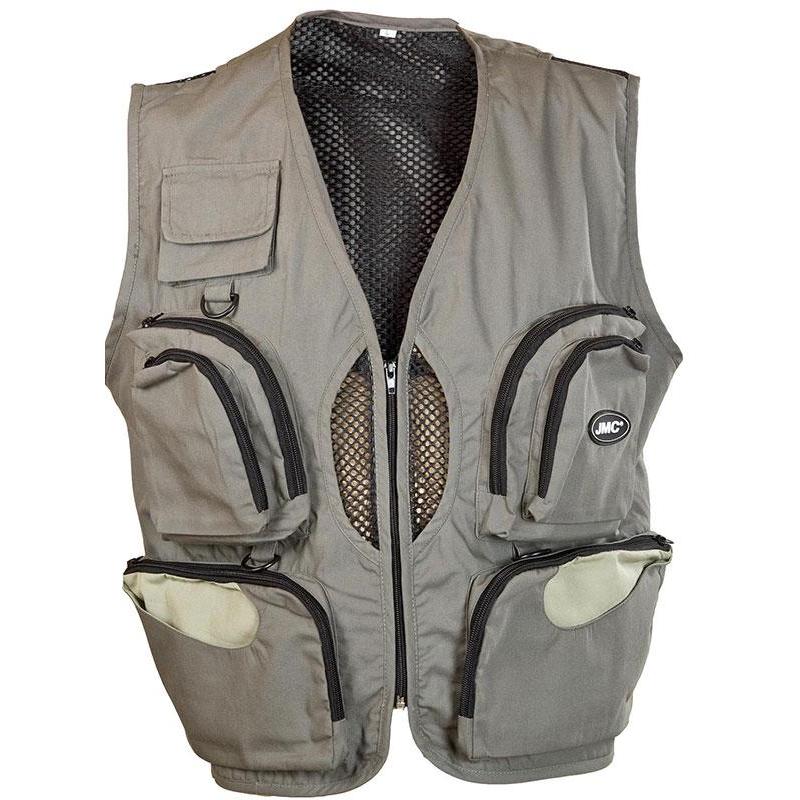 GILET MOUCHE JMC TRADITION Olive - Taille S image
