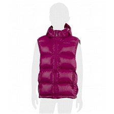 GILET OUATE SANS MANCHES QUECHUA FORCLAZ 600 JUNIOR VIOLET