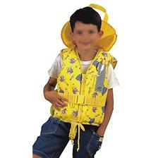 GILET SAUVETAGE ENFANT TYPHON JAUNE MOTIFS IGLOO