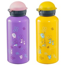 GOURDE QUECHUA BIDON IMPRIME 0.6L JUNIOR